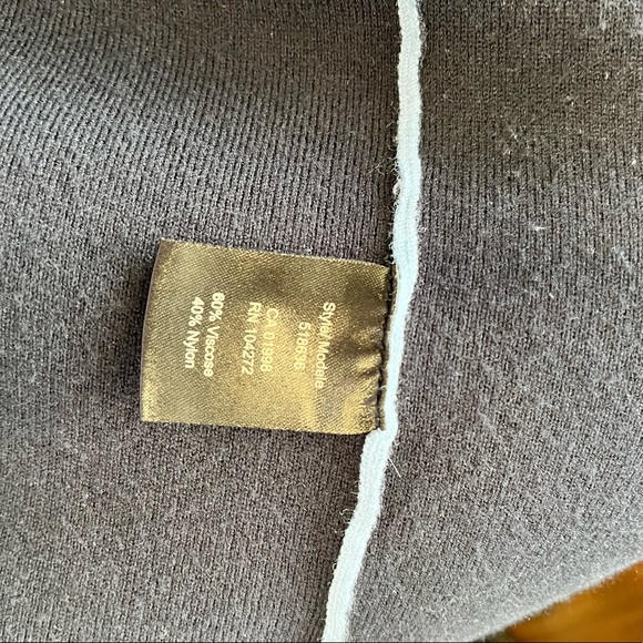 Blue Open Front Cardigan by Gabby Isabella, Size M - Picture 6 of 6